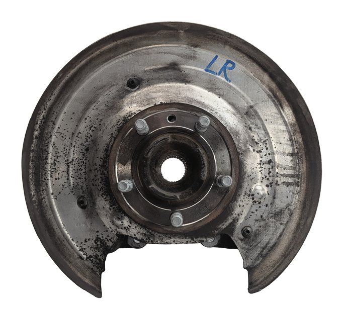 Thumbnail 4: 2014-2017 RANGE ROVER SPORT (L494) REAR LEFT DRIVER SPINDLE KNUCKLE WHEEL HUB