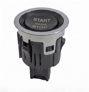 Thumbnail 3: 17-20 ROVER SPORT VELAR L405 L494 L462 L560 IGNITION START STOP SWITCH w/TRIM