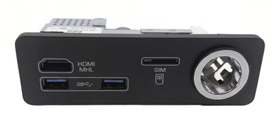 Thumbnail 2: 2017 RANGE ROVER SPORT (L494) USB HDMI SIM MEDIA INTERFACE HUB CONTROL MODULE