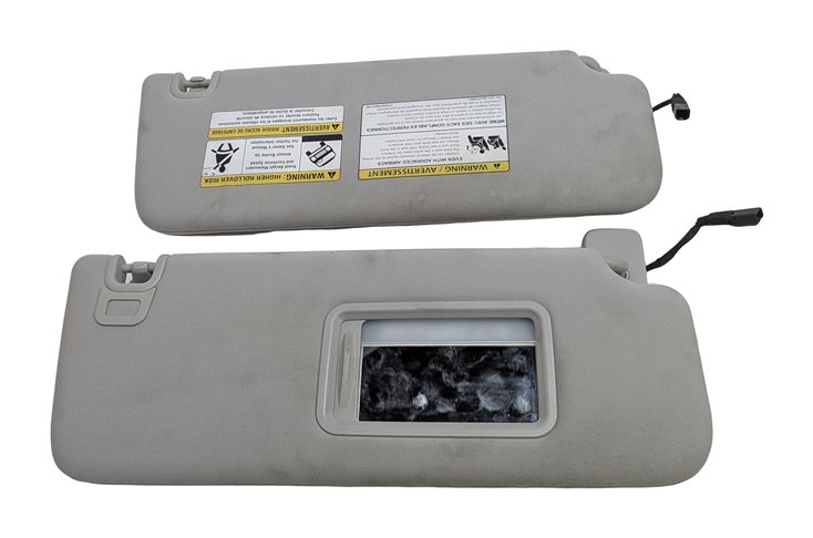 Thumbnail 2: 13-20 RANGE ROVER SPORT (L405 L494) FRONT LEFT & RIGHT SUNVISOR SET (GRAY)