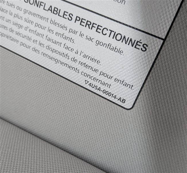 Thumbnail 6: 13-20 RANGE ROVER SPORT (L405 L494) FRONT LEFT & RIGHT SUNVISOR SET (GRAY)