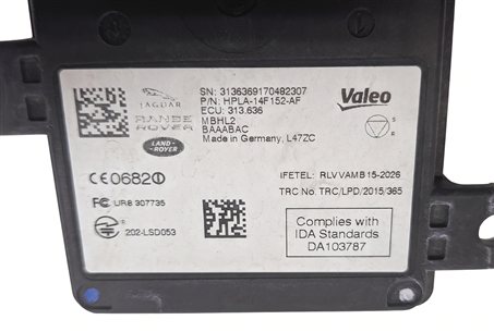 Thumbnail 6: 17-19 ROVER SPORT DISCOVERY L494 L462 REAR LEFT or RIGHT BLIND SPOT RADAR SENSOR