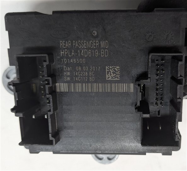 Thumbnail 4: 17-19 RANGE ROVER SPORT JAGUAR XF (L494 X260) REAR RIGHT DOOR CONTROL MODULE
