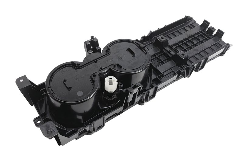 Thumbnail 6: 14-20 RANGE ROVER SPORT (L494) FRONT CENTER CONSOLE DUAL SLIDE OPEN CUPHOLDER