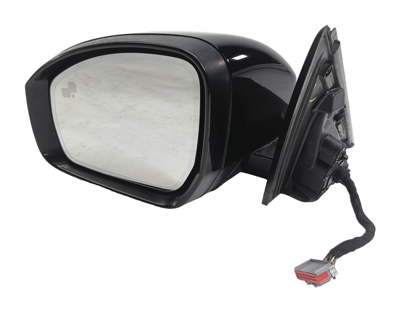 Thumbnail 2: 16-17 ROVER SPORT L494 LEFT PFOLD MEM BLIND SPOT CAMERA DOOR MIRROR (Black)