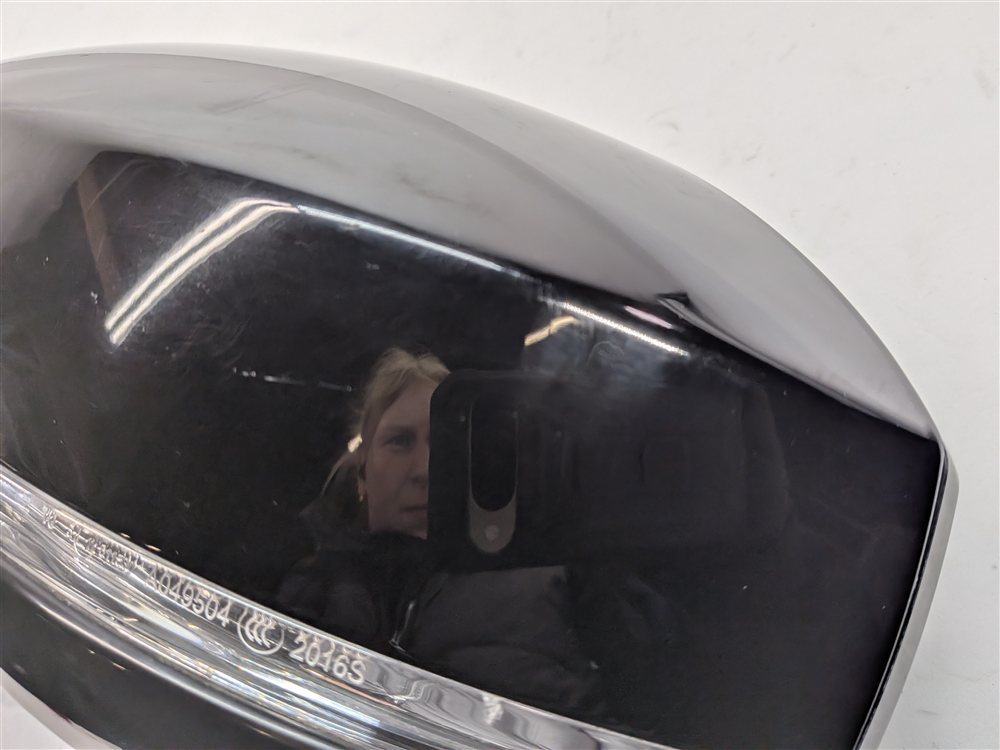 Thumbnail 9: 16-17 ROVER SPORT L494 LEFT PFOLD MEM BLIND SPOT CAMERA DOOR MIRROR (Black)