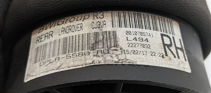 Thumbnail 7: 14-20 RANGE ROVER SPORT (L494) REAR LEFT & RIGHT AIR SUSPENSION AIR SPRING SET-2