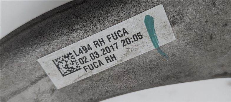 Thumbnail 6: 2017-2020 RANGE ROVER SPORT (L494) FRONT RIGHT PASSENGER UPPER CONTROL ARM