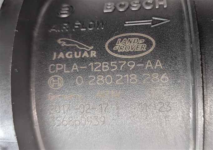 Thumbnail 8: 2013-2019 JAGUAR LAND ROVER F-TYPE XF LR4 ROVER SPORT MASS AIR FLOW SENSOR