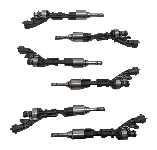 Thumbnail 2: 13-19 XE XF XJ RANGE ROVER SPORT LR4 3.0L SUPERCHARGED ENGINE FUEL INJECTOR SET6