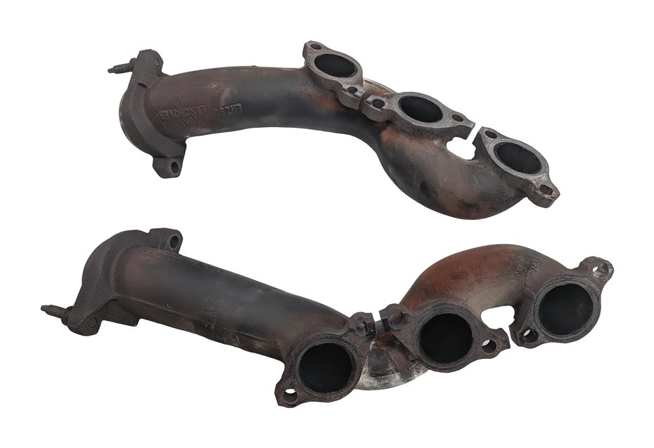 Thumbnail 4: 14-19 DISCOVERY RANGE ROVER SPORT (L405 L494 L462) 3.0L EXHAUST MANIFOLD SET-2
