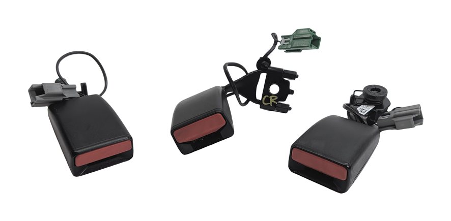 Thumbnail 2: 2017 RANGE ROVER SPORT (L494) REAR 2ND ROW SEAT SEATBELT BUCKLE SET/3 (Black)