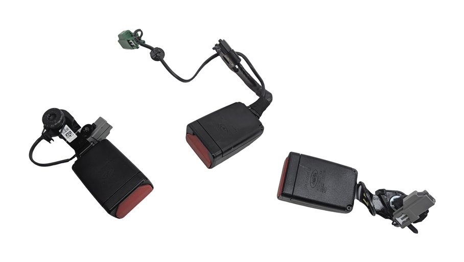 Thumbnail 5: 2017 RANGE ROVER SPORT (L494) REAR 2ND ROW SEAT SEATBELT BUCKLE SET/3 (Black)