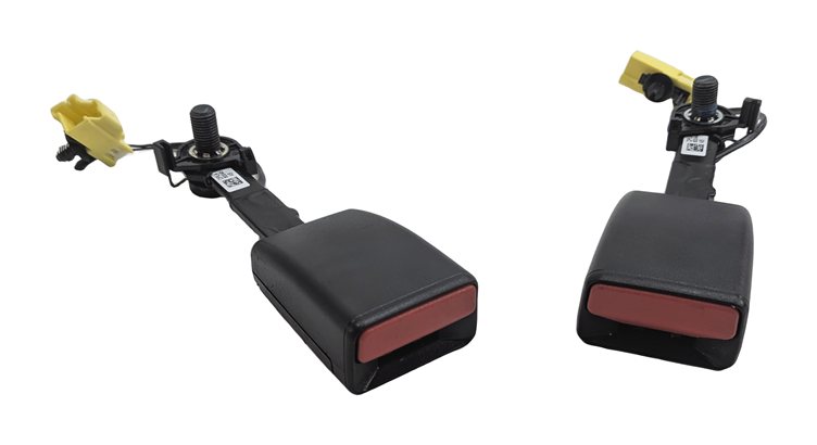Thumbnail 2: 2017 RANGE ROVER SPORT (L494) REAR 3RD ROW SEAT SEATBELT BUCKLE SET/2 (Black)