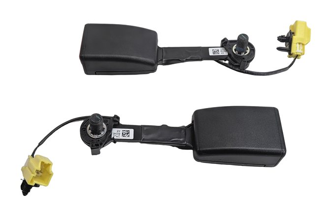 Thumbnail 3: 2017 RANGE ROVER SPORT (L494) REAR 3RD ROW SEAT SEATBELT BUCKLE SET/2 (Black)