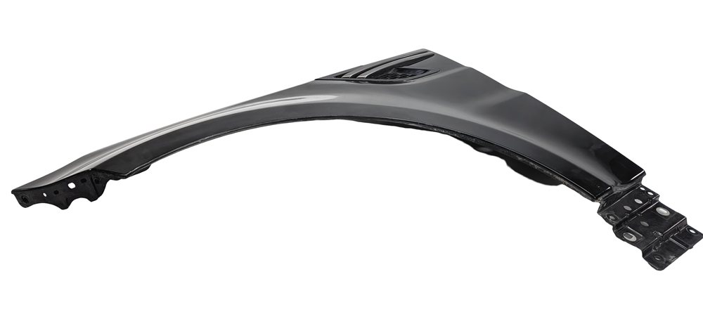 Thumbnail 3: 14-17 RANGE ROVER SPORT (L494) FRONT LEFT DRIVER FENDER w/GRILLE VENT(Black)