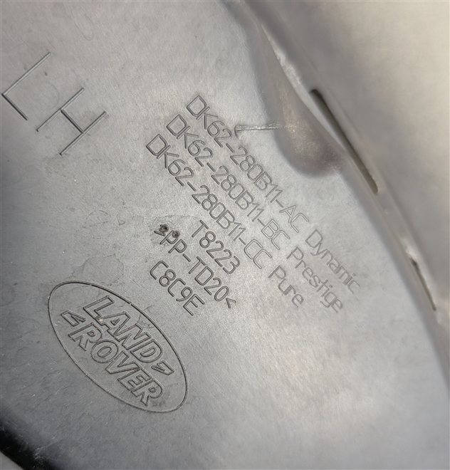 Thumbnail 7: 14-17 RANGE ROVER SPORT (L494) FRONT LEFT DRIVER FENDER w/GRILLE VENT(Black)