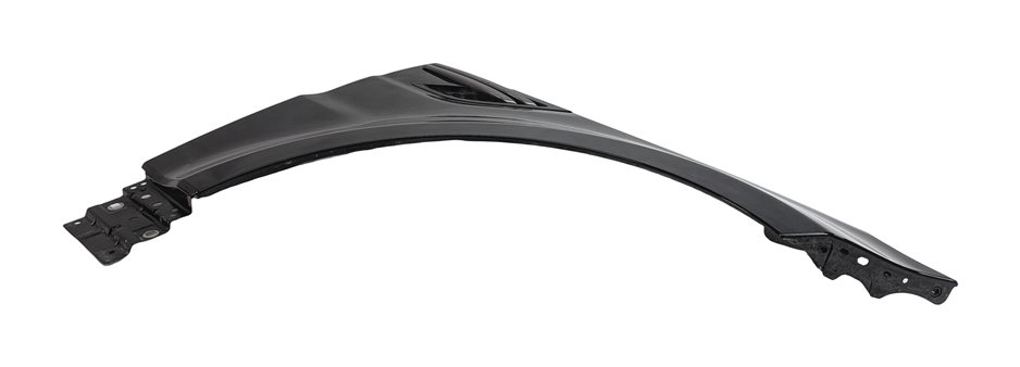 Thumbnail 3: 14-17 RANGE ROVER SPORT L494 FRONT RIGHT PASSENGER FENDER w/GRILLE (Black)