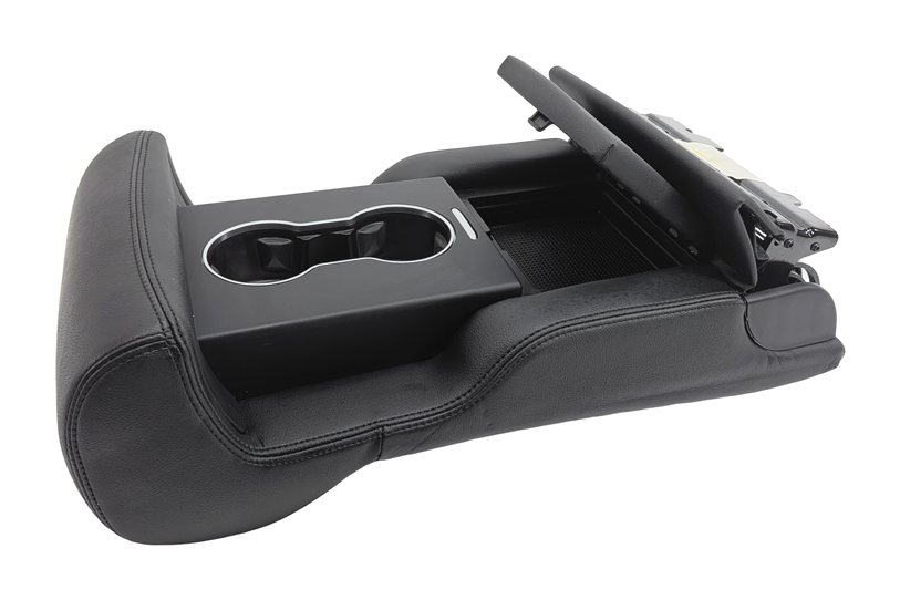 Thumbnail 3: 16-22 RANGE ROVER SPORT L494 REAR 2ND ROW CENTER BACK ARMREST CUPHOLDER (Black)