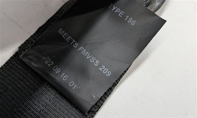 Thumbnail 9: 2017 RANGE ROVER SPORT (L494) REAR 2ND ROW LEFT SEAT SEATBELT RETRACTOR (Black)