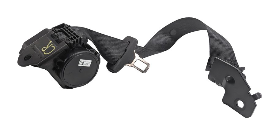 Thumbnail 4: 2017 RANGE ROVER SPORT L494 REAR 2ND ROW CENTER SEAT SEATBELT RETRACTOR (Black)