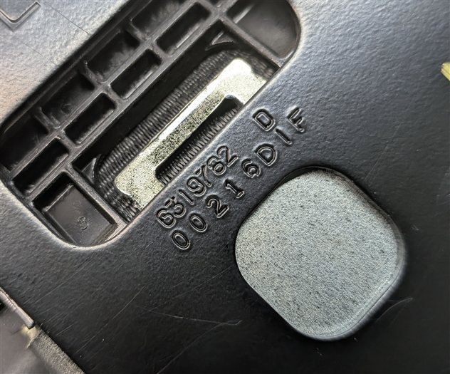 Thumbnail 5: 2017 RANGE ROVER SPORT (L494) REAR 3RD ROW LEFT SEAT SEATBELT RETRACTOR (Black)