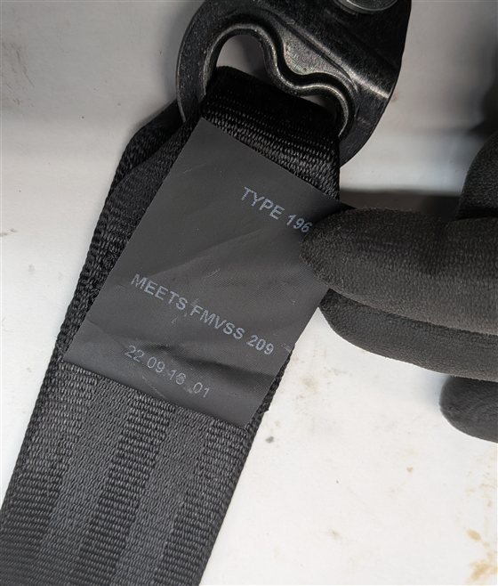 Thumbnail 10: 2017 RANGE ROVER SPORT (L494) REAR 2ND ROW RIGHT SEAT SEATBELT RETRACTOR (Black)