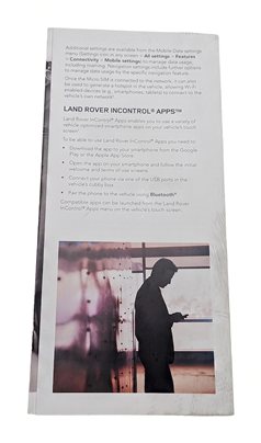 Thumbnail 4: 2017 RANGE ROVER SPORT (L494) 3.0L OWNER'S MANUAL HANDBOOK BOOKLET SET w/CASE