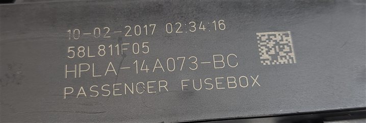 Thumbnail 6: 2017 RANGE ROVER SPORT (L494) 3.0L INTERIOR PASSENGER CABIN FUSE BOX RELAY