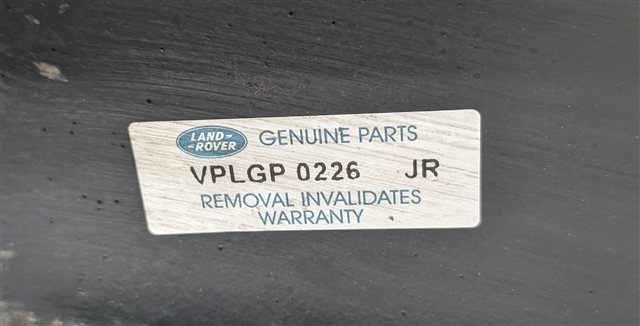 Thumbnail 3: 2017 RANGE ROVER SPORT L494 RIGHT FIXED SIDE STEP RUNNING BOARD NERF BAR (Black)