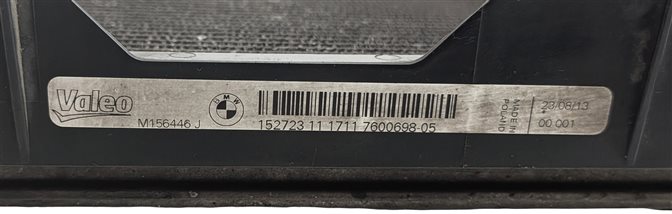 Thumbnail 5: 12-18 BMW 228i 320i 328i 335i 428i 435i (F22 F30 F32) LEFT AUXILIARY RADIATOR