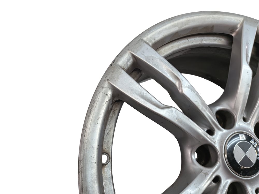 Thumbnail 10: 14-20 BMW 3 / 4 SERIES (F30 F31 F32 F33 F36) 18x8 5-DOUBLE SPOKE ///M WHEEL RIM