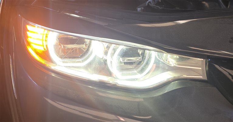 Thumbnail 2: 14-17 BMW 428i 430i 435i 440i M3 M4 (F32 F80 F82) RIGHT ADAPTIVE LED HEADLIGHT