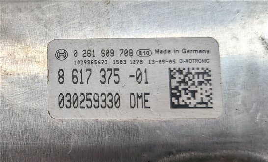 Thumbnail 5: 13-18 BMW 328i 428i 528i X3 X4 (F30 F32) 2.0L N26 ENGINE CONTROL MODULE ECM DME
