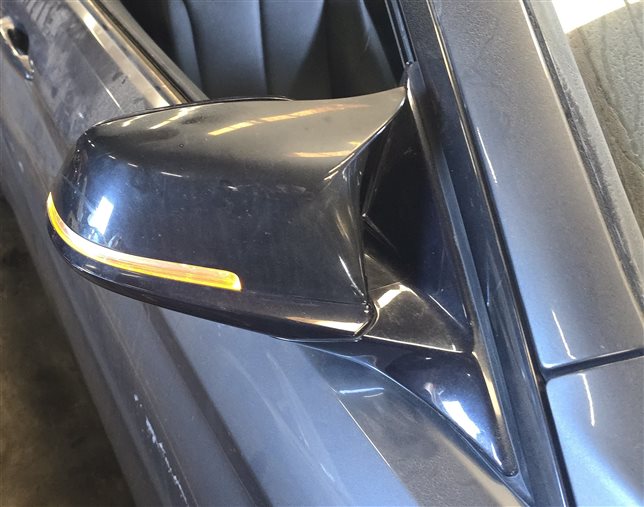 Thumbnail 2: 14-20 BMW 428i 430i 435i 440i (F32) RIGHT PFOLD AUTODIM DOOR MIRROR (Gray)