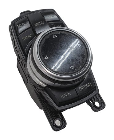 12-20 BMW 2 3 4 SERIES (F22 F30 F32 F34) STEREO NAVIGATION i-DRIVE SWITCH KNOB