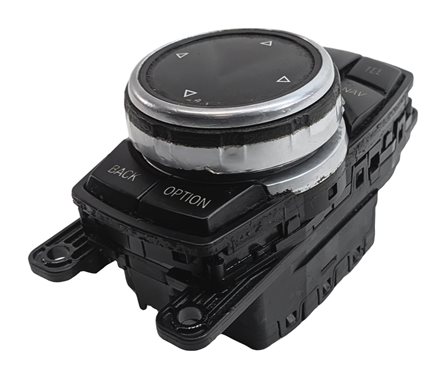 Thumbnail 3: 12-20 BMW 2 3 4 SERIES (F22 F30 F32 F34) STEREO NAVIGATION i-DRIVE SWITCH KNOB