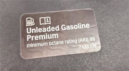 Thumbnail 6: 09-15 BMW 740Li 750Li 760Li B7 LWB F02 FUEL DOOR COVER w/HOUSING CAP (Gray)