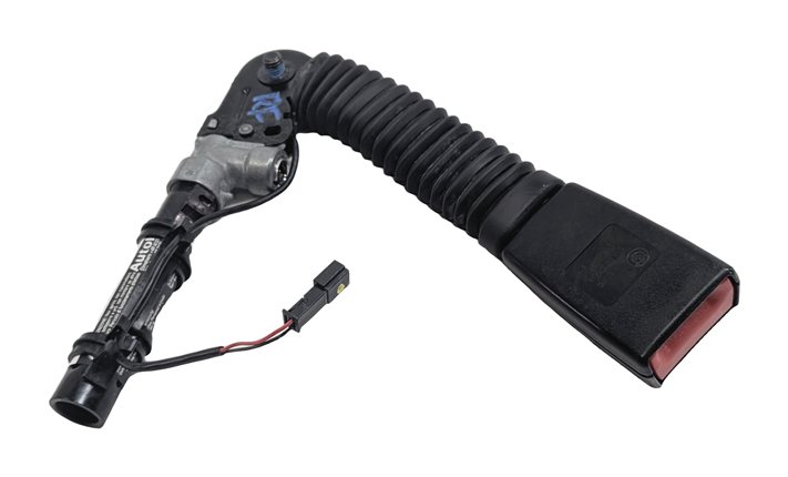 Thumbnail 5: 13-16 BMW 5 7 SERIES (F01 F10) FRONT RIGHT PASSENGER SEATBELT BUCKLE RECEIVER