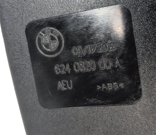 Thumbnail 6: 13-16 BMW 5 7 SERIES (F01 F10) FRONT RIGHT PASSENGER SEATBELT BUCKLE RECEIVER