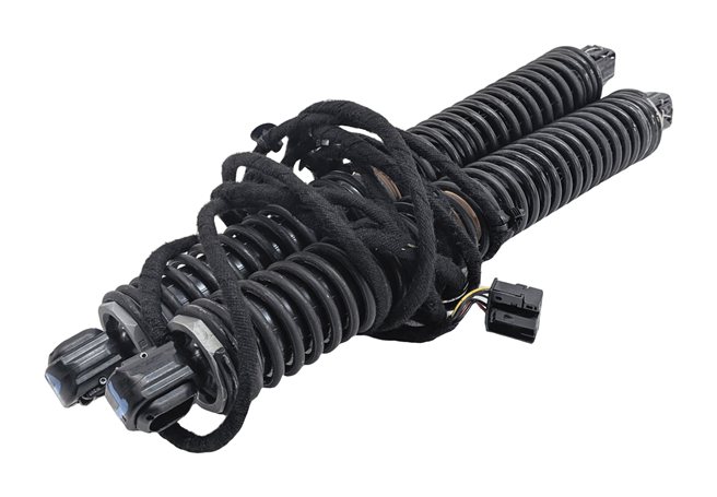 2013 BMW 750LI F01 REAR LEFT/RIGHT POWER TRUNK LID HATCH LIFT SHOCK STRUT SET/2