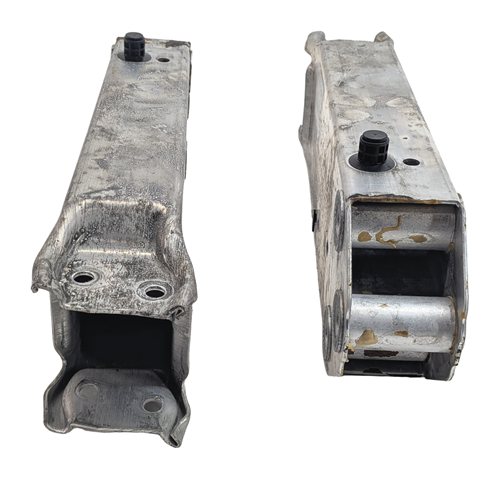 Thumbnail 4: 13-15 BMW 7 SERIES (F01) FRONT LEFT RIGHT BUMPER REINFORCEMENT BAR BRACKET SET 2