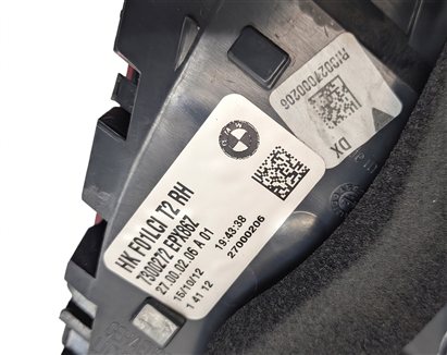 Thumbnail 7: 13-15 BMW 740i 750i 760i ACTIVEHYBRID-7 B7 (F01 F02 F04) RIGHT INNER TAILLIGHT