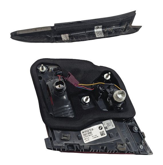 Thumbnail 6: 13-15 BMW 740i 750i 760i ACTIVEHYBRID-7 B7 (F01 F02 F04) LEFT INNER TAILLIGHT