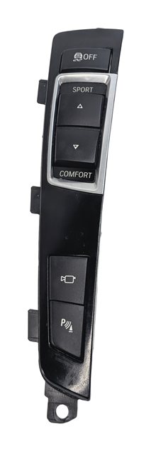 Thumbnail 2: 2013 BMW 750LI (F01) PDC PARK ASSIST DRIVE MODE TRACTION CONTROL SWITCH PANEL