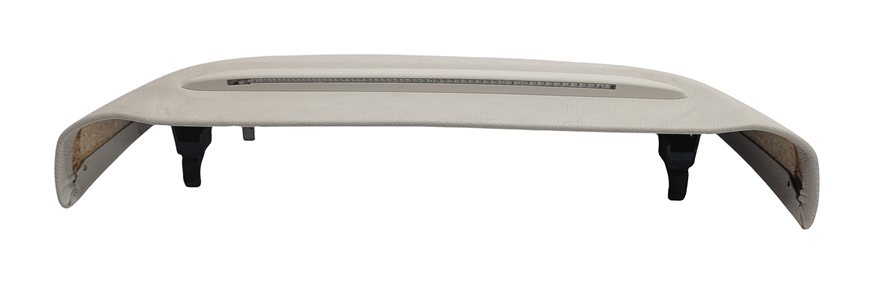 Thumbnail 3: 2013 BMW 750LI F01 FRONT RIGHT PASSENGER SEAT BACK COVER TRIM w/ LIGHT (Ivory)