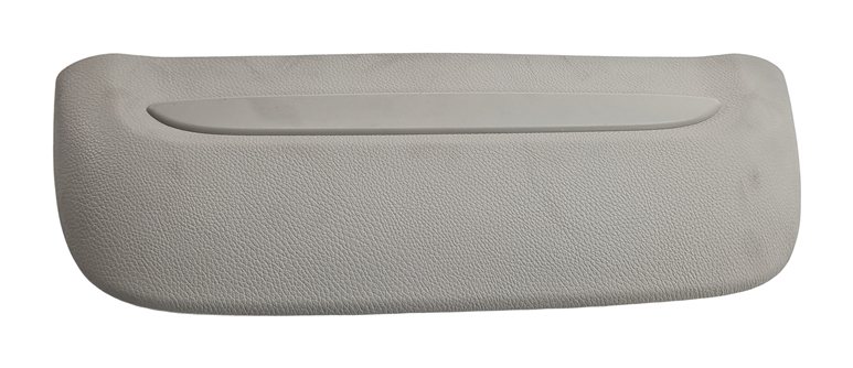 Thumbnail 2: 2013 BMW 750LI F01 FRONT LEFT DRIVER SEAT BACK COVER TRIM w/ LIGHT (Ivory)