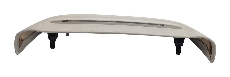 Thumbnail 3: 2013 BMW 750LI F01 FRONT LEFT DRIVER SEAT BACK COVER TRIM w/ LIGHT (Ivory)