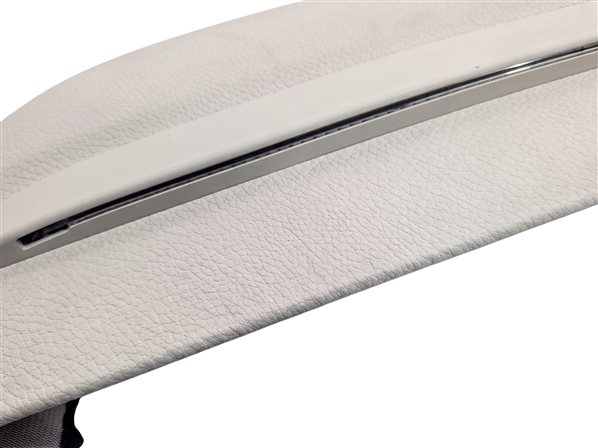 Thumbnail 9: 2013 BMW 750LI F01 FRONT LEFT DRIVER SEAT BACK COVER TRIM w/ LIGHT (Ivory)