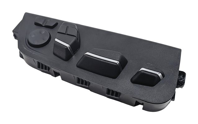 2013 BMW 750LI (F01) FRONT RIGHT PASSENGER POWER SEAT SWITCH w/ MEMORY LUMBAR